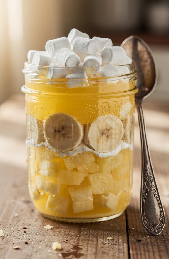 layered lemon custard dessert