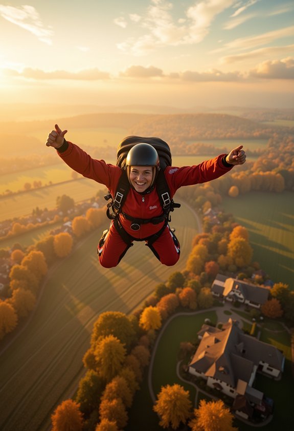 leap into skydiving adventure
