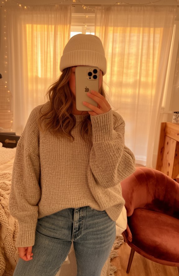 merino wool hair friendly cap