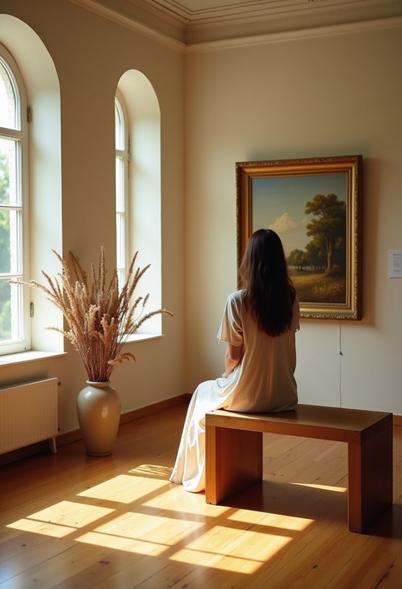 mindful art appreciation experience