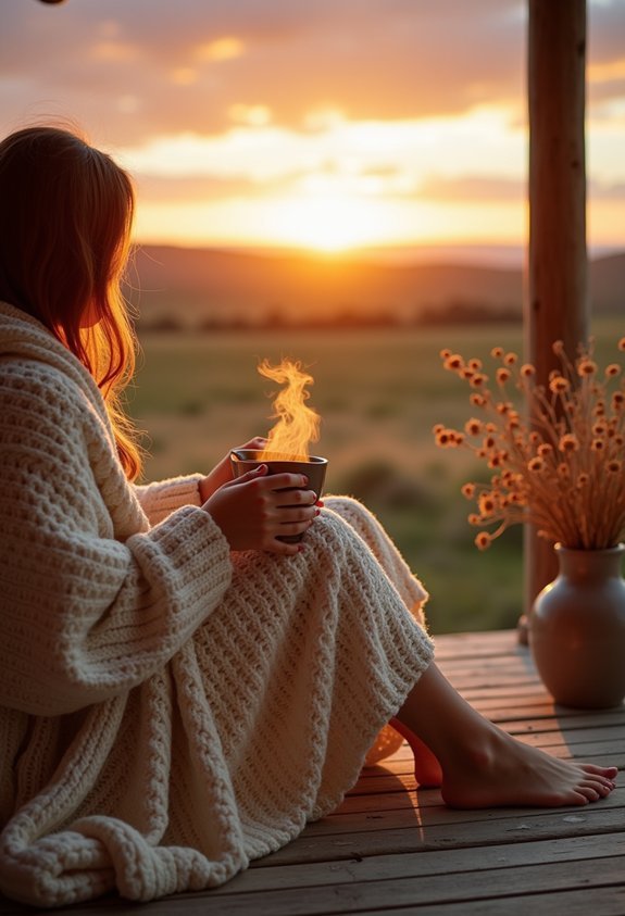 mindful sunset appreciation ritual