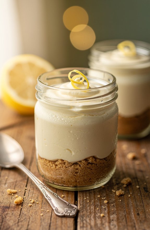 no bake cheesecake jar recipe