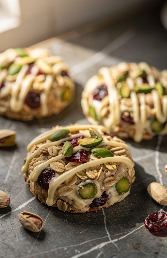 no bake pistachio biscuit cake