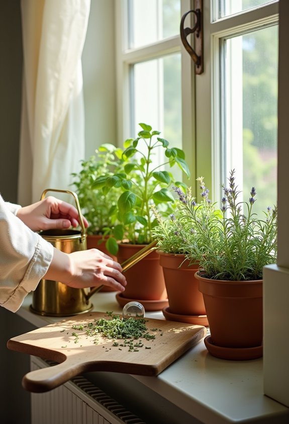 nurture your herb garden