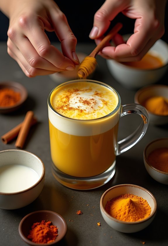 personalize your golden milk