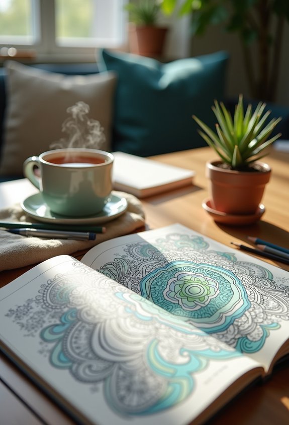 quick stress relief doodles