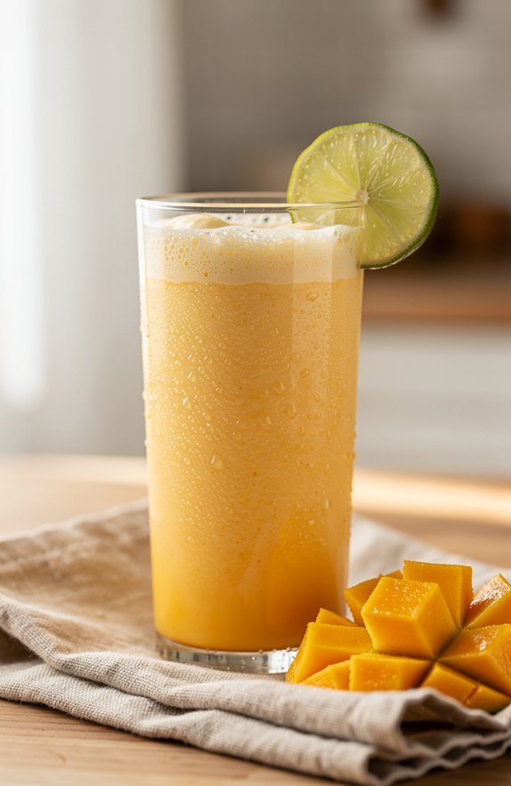 silky mango yogurt bliss