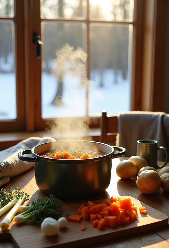 slow steamy soup rituals