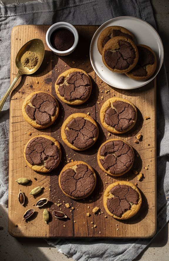 spiced espresso cookie delight