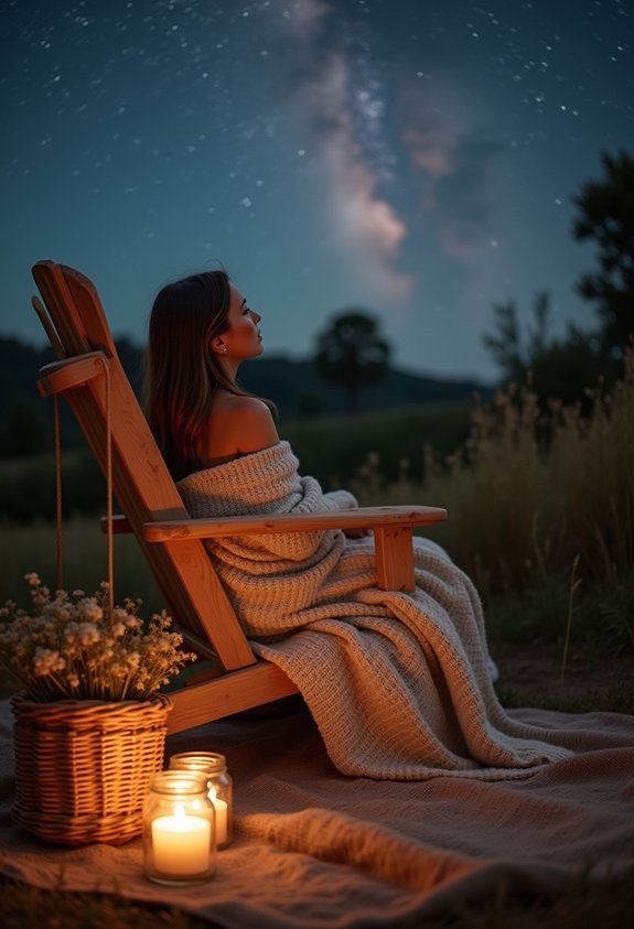 stargazing under summer skies