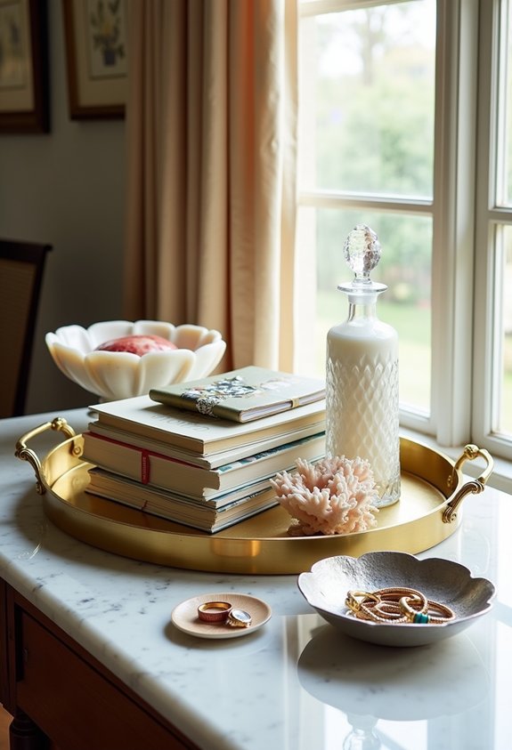 stylish organization for surfaces