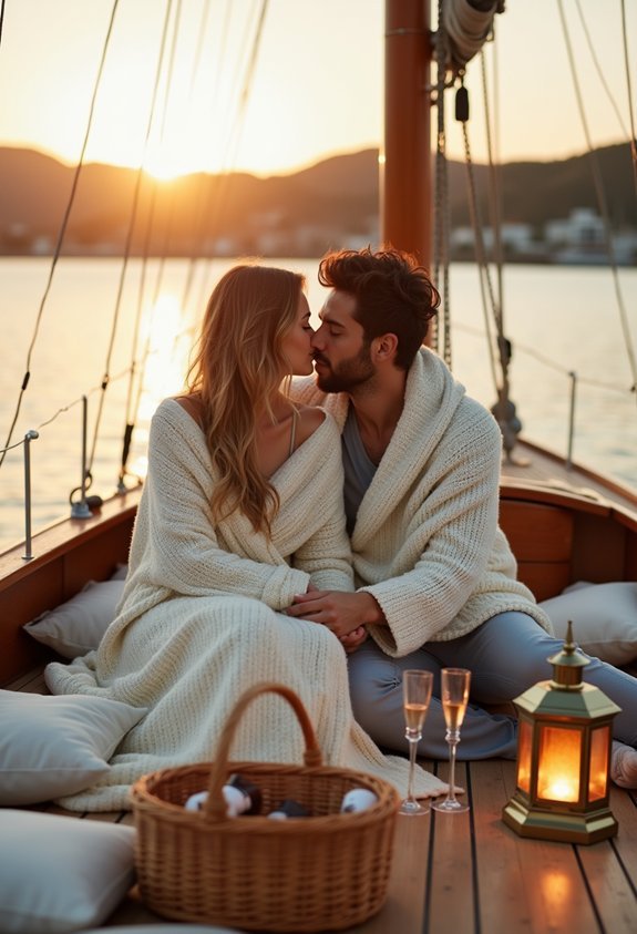 sunset sailing peace experience