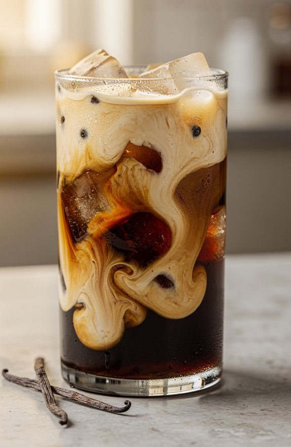 vanilla cloud iced coffee