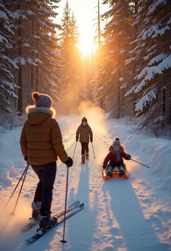winter outdoor adventure activities