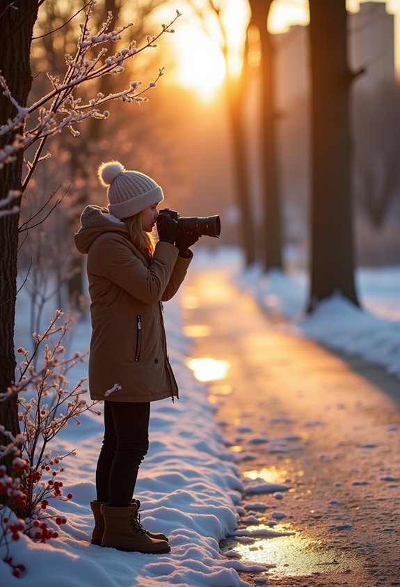 winter urban photography adventure