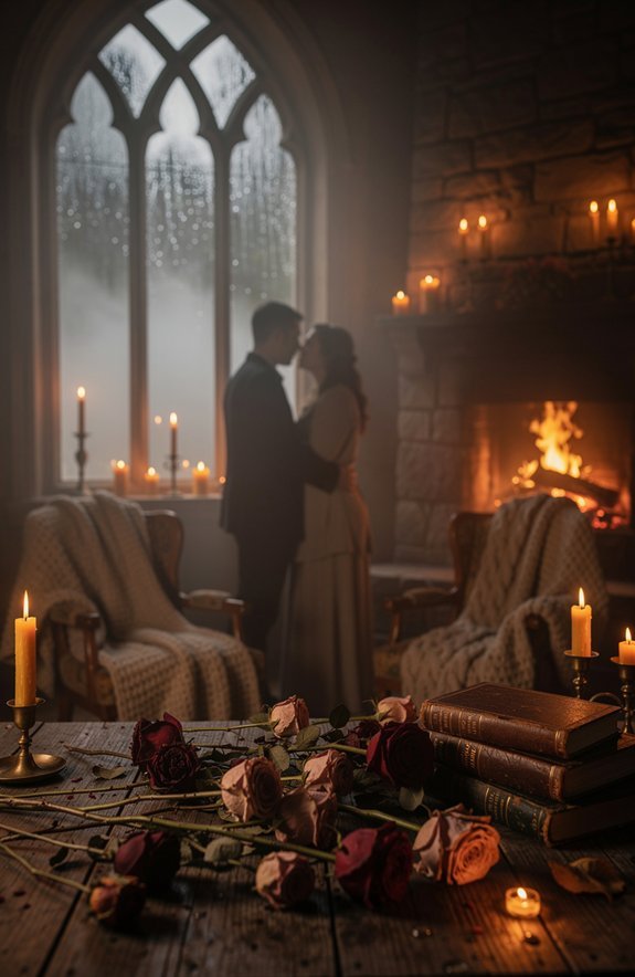 slow burn romance amid danger